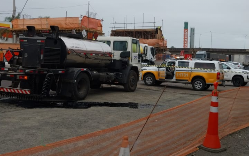 Identificada idosa que morreu atropelada na RS-240 por um caminhão da obra do viaduto da Scharlau