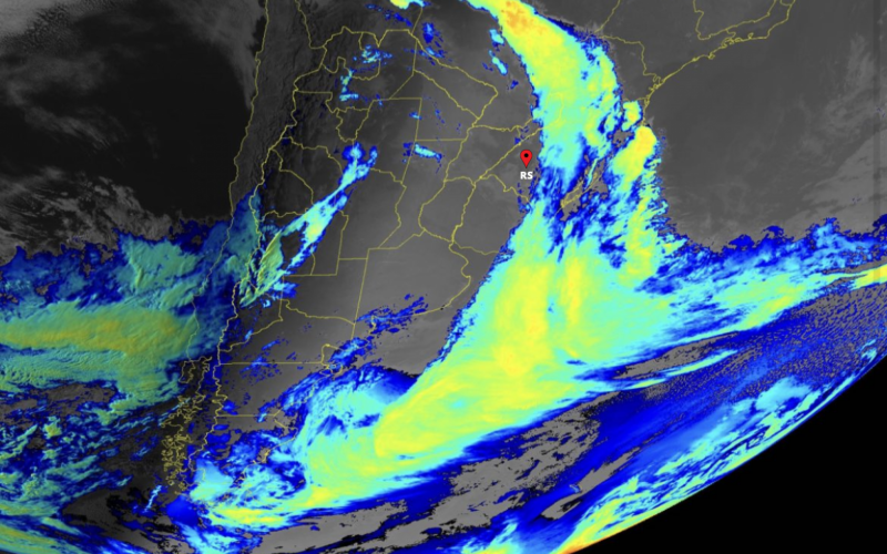 CICLONE BOMBA: Frente fria avança e traz chuva para o fim de semana; confira o trajeto do fenômeno