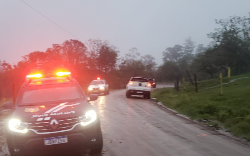 Homem é encontrado morto com marcas de tiros em estrada na zona rural do Vale do Paranhana