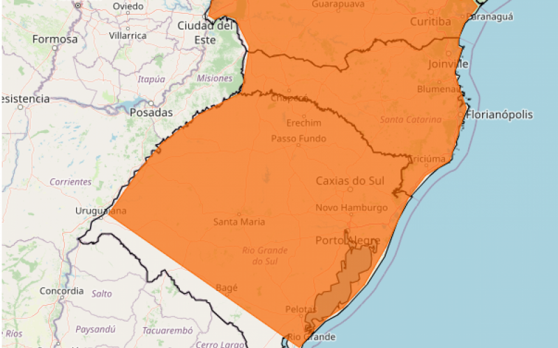 PREVISÃO DO TEMPO: Inmet emite alertas laranja para risco de temporais no Rio Grande do Sul | Jornal NH