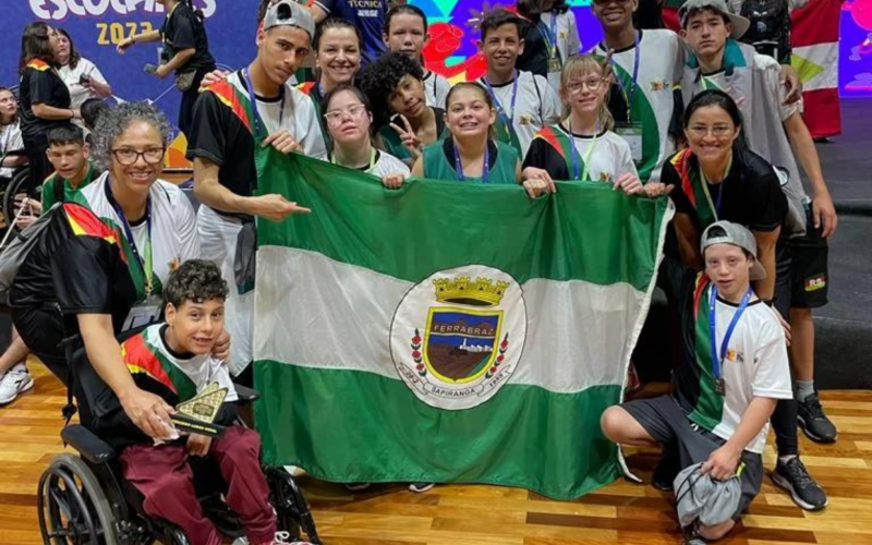 Delegação de Sapiranga nas Paralimpíadas Escolares 2023 | Jornal NH