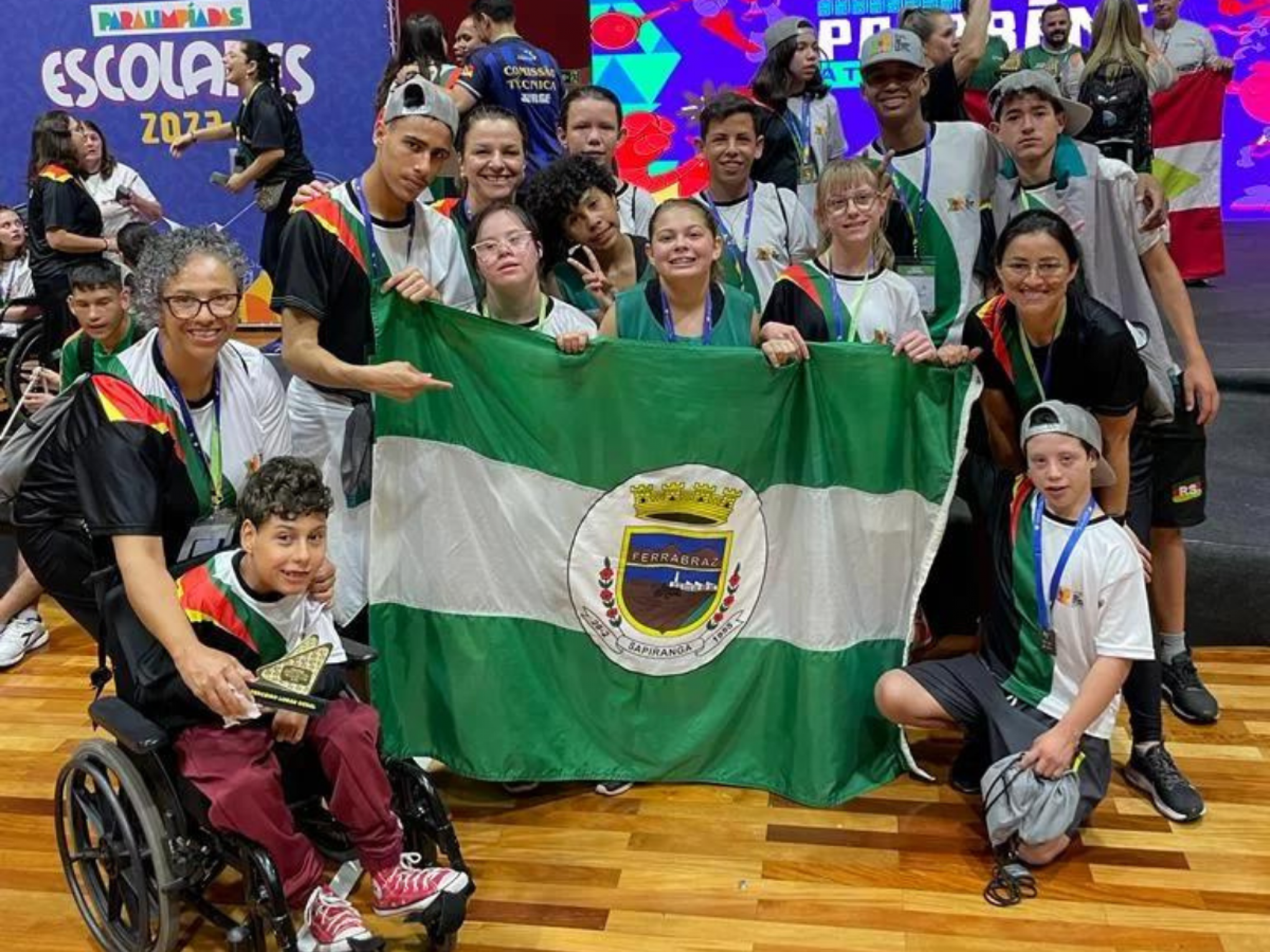 CAMPEÕES: Conheça os atletas de Sapiranga destaques nas Paralimpíadas Escolares