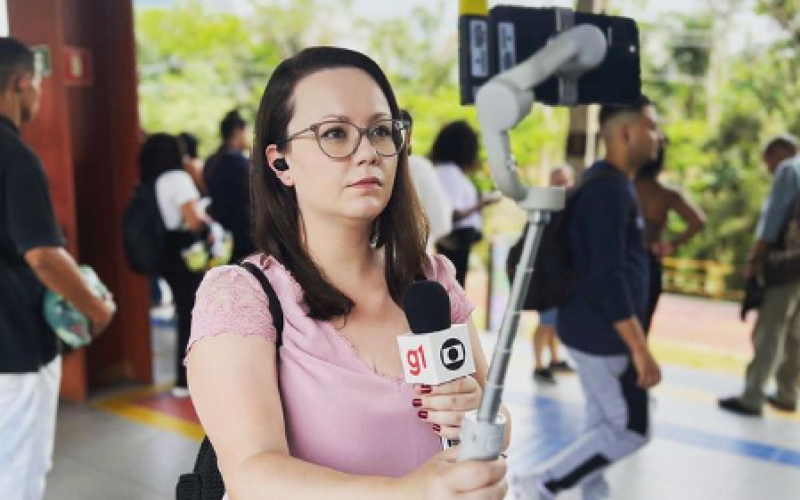Beatriz Backes falava sobre a lentidão da linha 1-Azul do Metrô, em São Paulo | Jornal NH