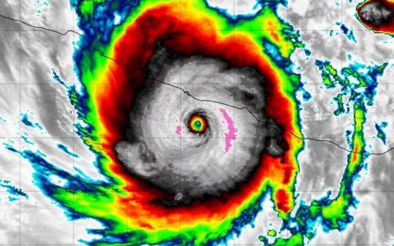 Furacão atinge intensidade máxima e atingirá costa do México nesta quarta-feira | Jornal NH