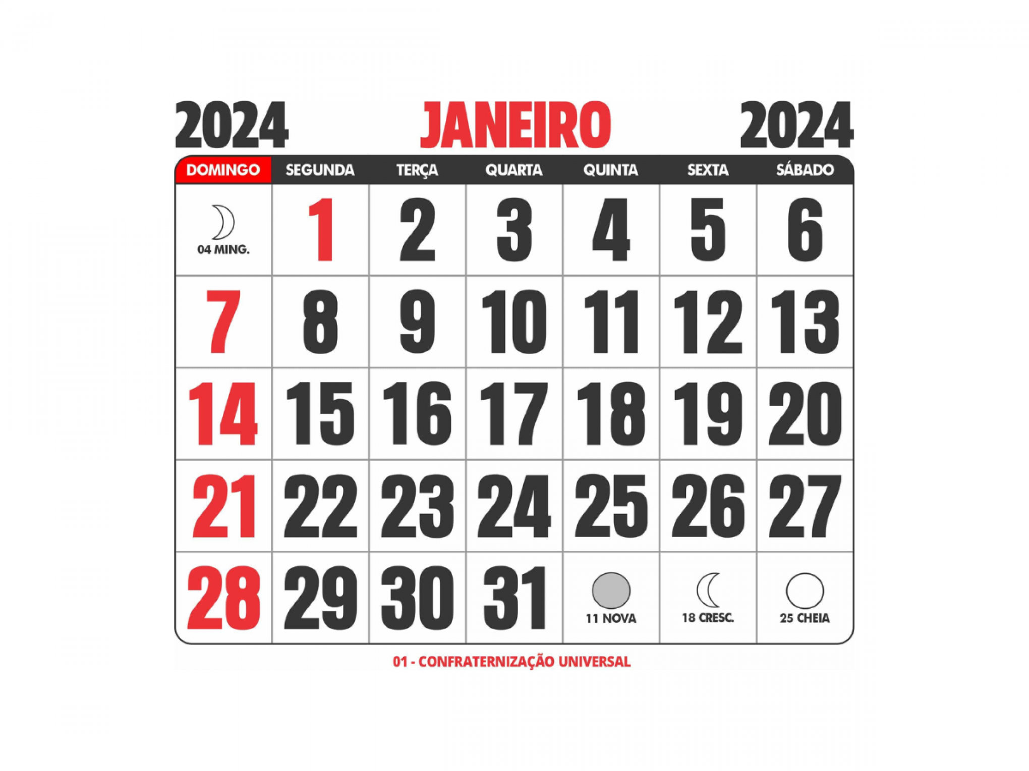 Quais os próximos Feriados de 2024: Calendário com todas as datas