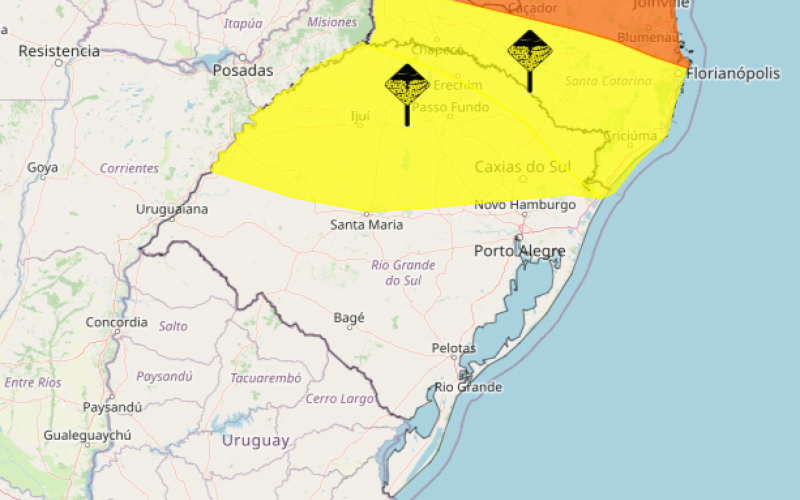 Inmet alerta para temporais nesta segunda-feira | Jornal NH