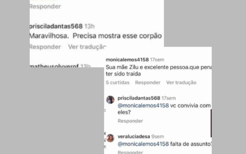 Graciele se enaltecia nas redes com o perfil falso | Jornal NH