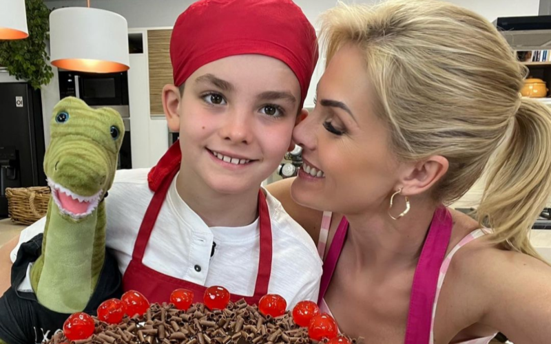 Ana Hickmann postou foto ao lado de seu filho | Jornal NH