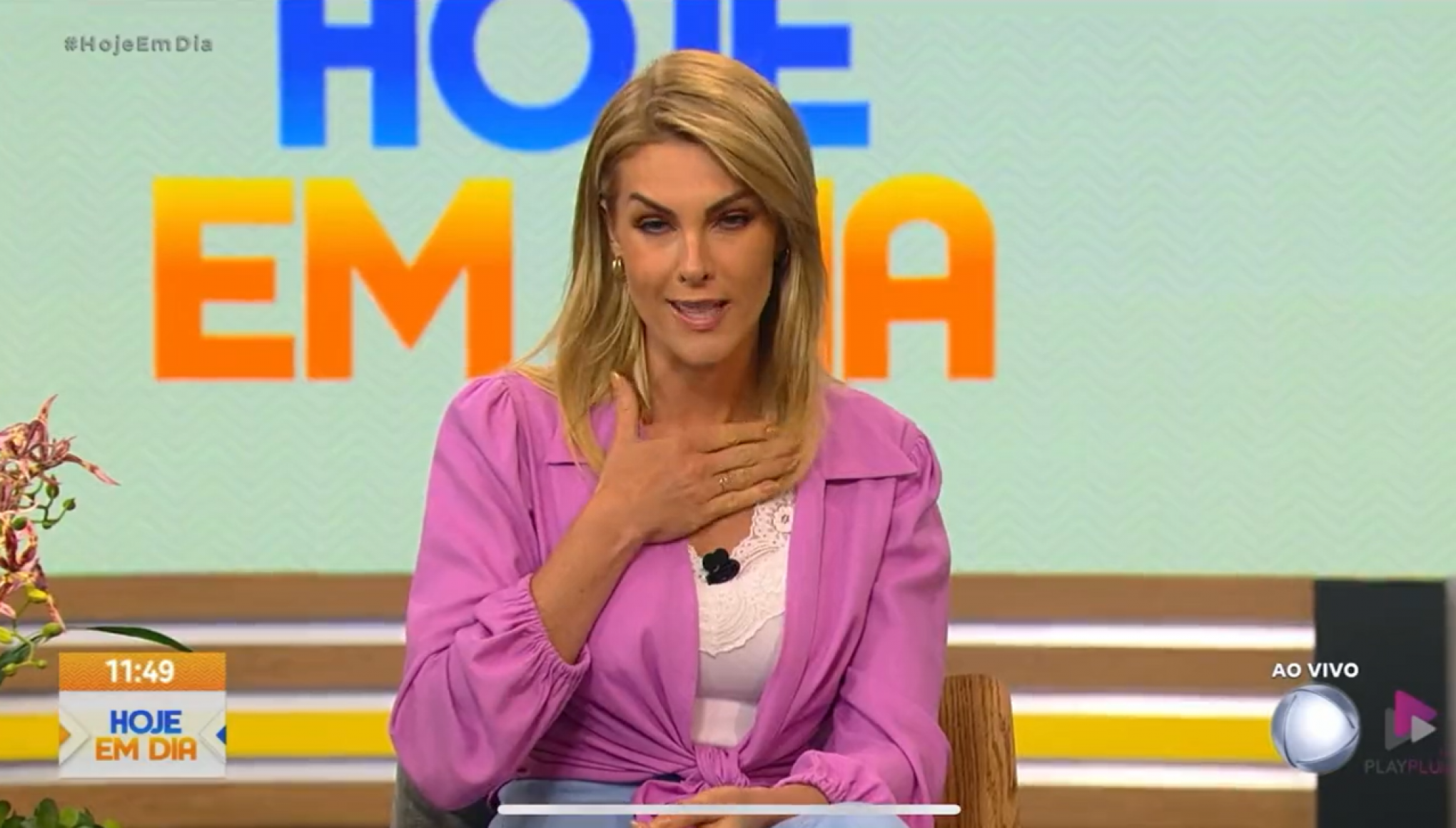 ANA HICKMANN: "Momento difícil", apresentadora se manifesta sobre caso de agressão, em programa de TV