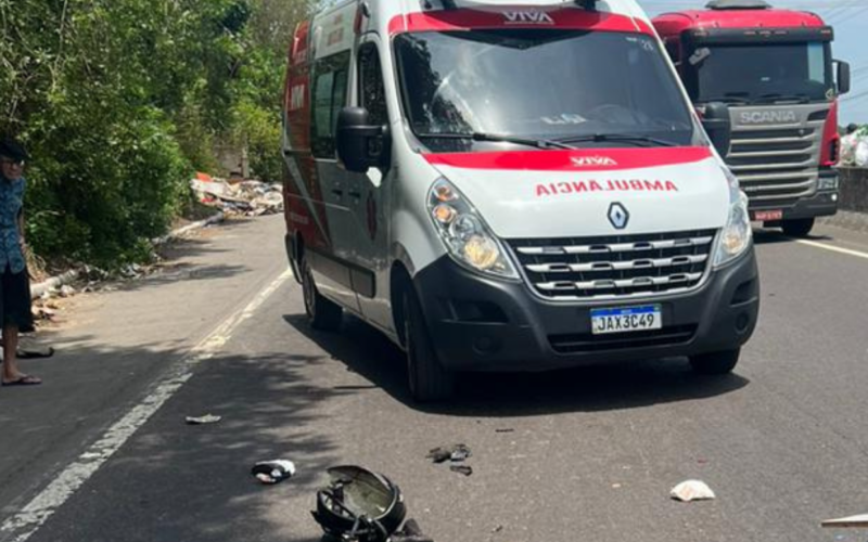 BR-116: Motociclista morre em acidente de trânsito na rodovia | Jornal NH