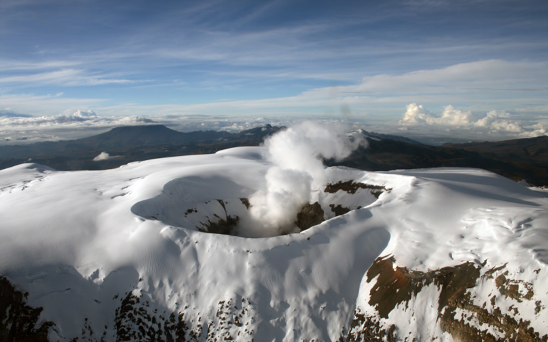 Nevado del Ruiz, na Colômbia | abc+