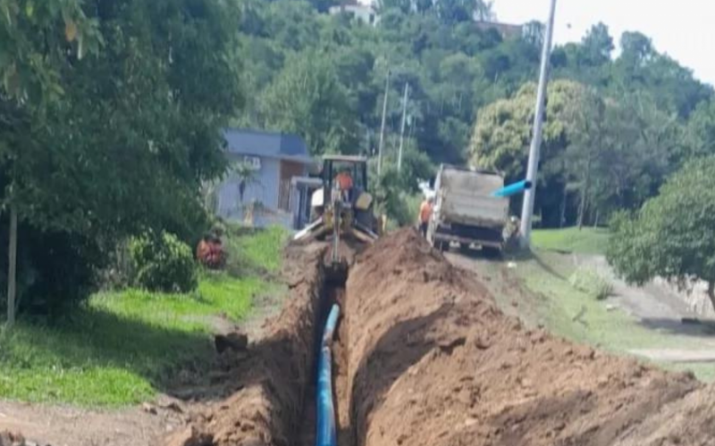 Obras em Parobé da Corsan  | abc+