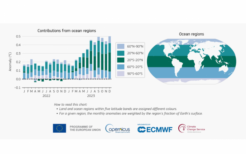 ContribuiÃ§Ãµes latitudinais para as anomalias mensais da temperatura do ar na superfÃ­cie global relativas ao perÃ­odo de referÃªncia 1991â€“2020