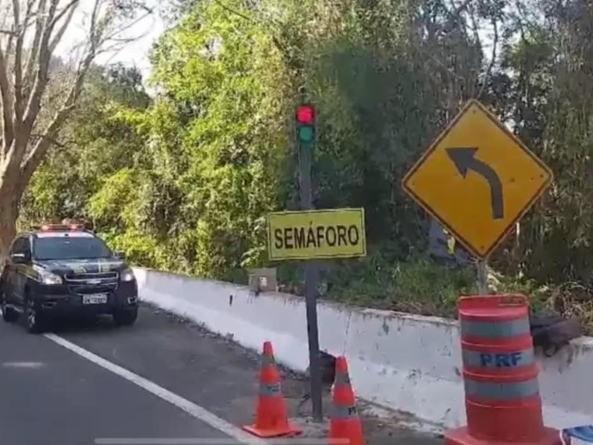 BR-116: Trecho de Nova Petrópolis é bloqueado nos dois sentidos