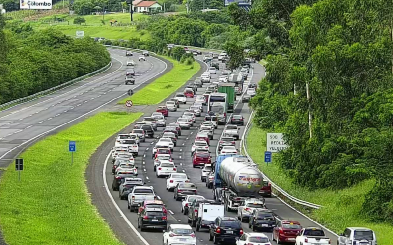Fluxo de veículos voltando para capital é intenso neste domingo na free way | abc+