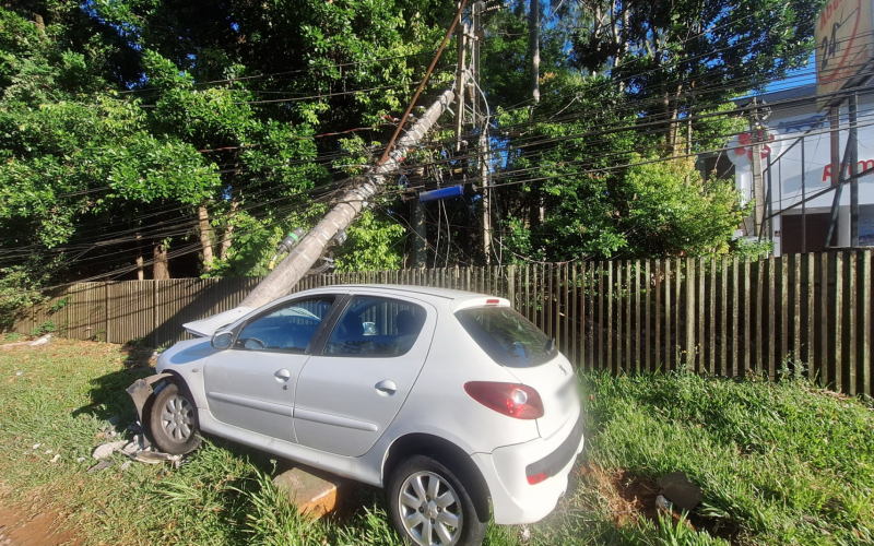 NÃ£o houve feridos na colisÃ£o