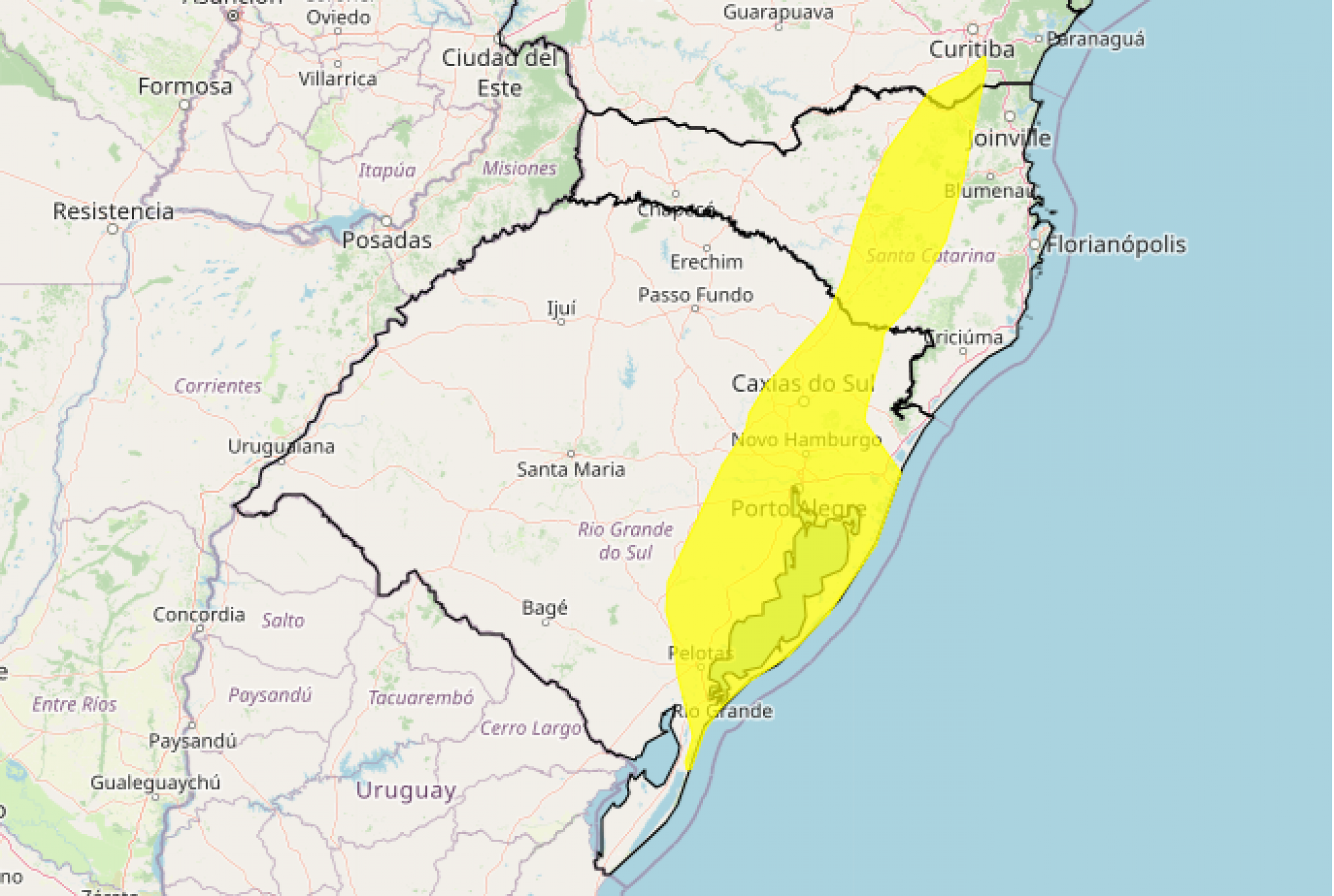 Inmet emite alerta de chuvas intensas para o Sul do Brasil | abc+