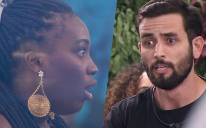 Leidy Elin e Matteus discutiram durante madrugada no BBB 24 | abc+