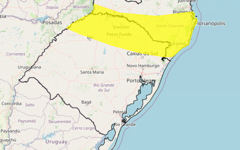 PREVISÃO DO TEMPO: Inmet alerta para risco de tempestades no Rio Grande do Sul | abc+