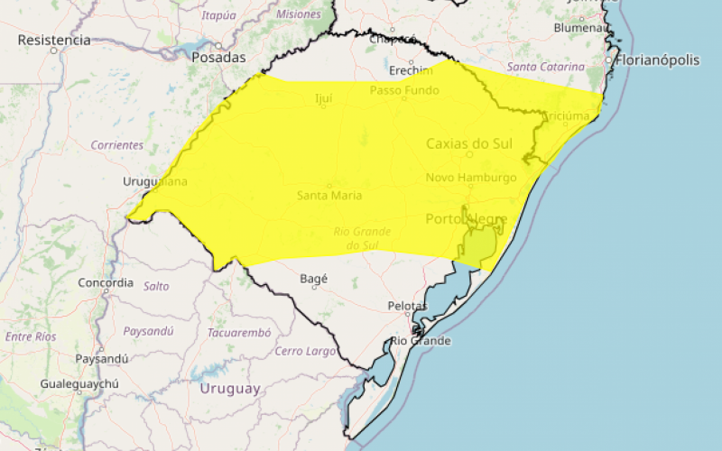 Inmet emite alerta para tempestades no Rio Grande do Sul | abc+