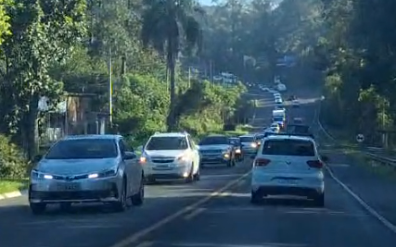 Congestionamento na BR-116  | abc+