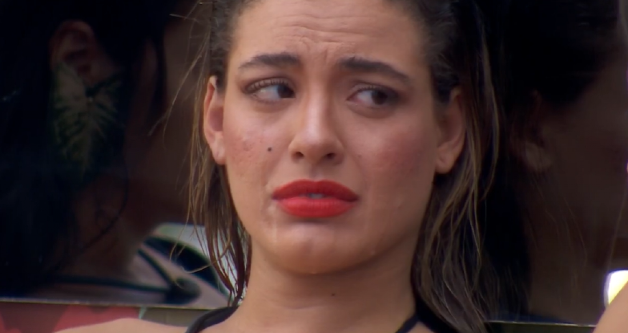 Beatriz chora ao receber punição grave no BBB 24