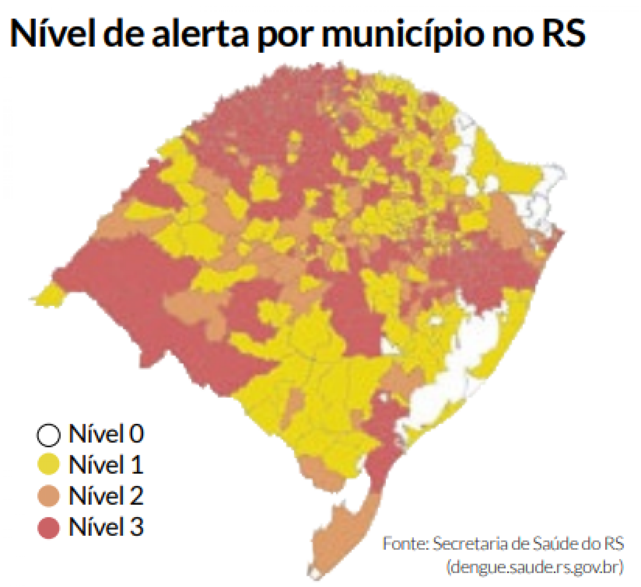 Fonte: Secretaria de Saúde do RS | abc+