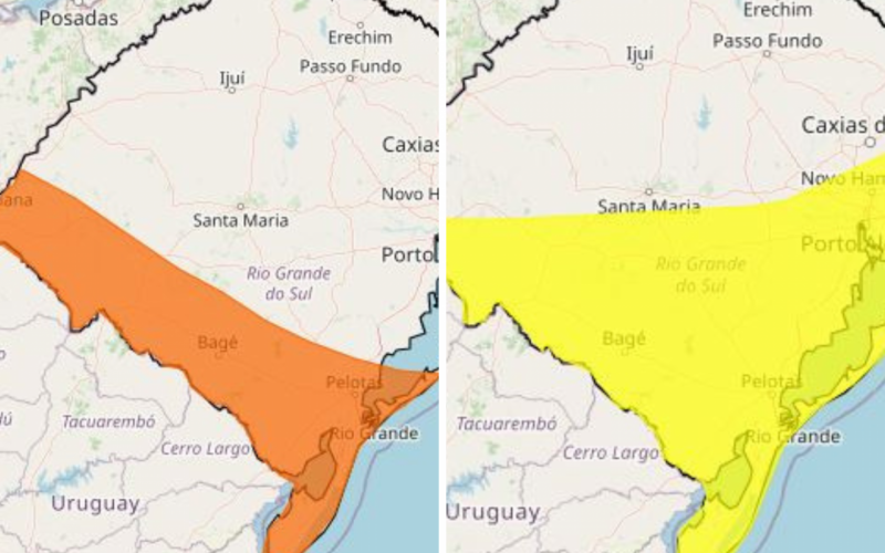 Alertas do Inmet para o RS | abc+