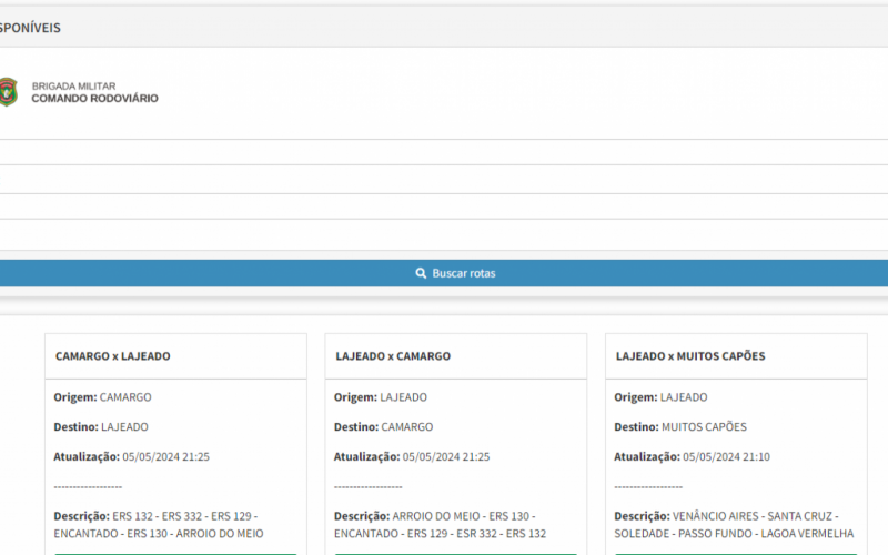 Plataforma mostra rotas alternativas para evitar rodovias estaduais com bloqueios | abc+