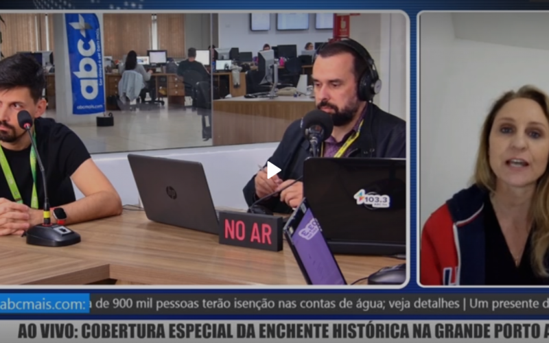 Estael Sias participou do programação da Rádio ABC 103.3 FM na tarde desta sexta-feira (10) | abc+