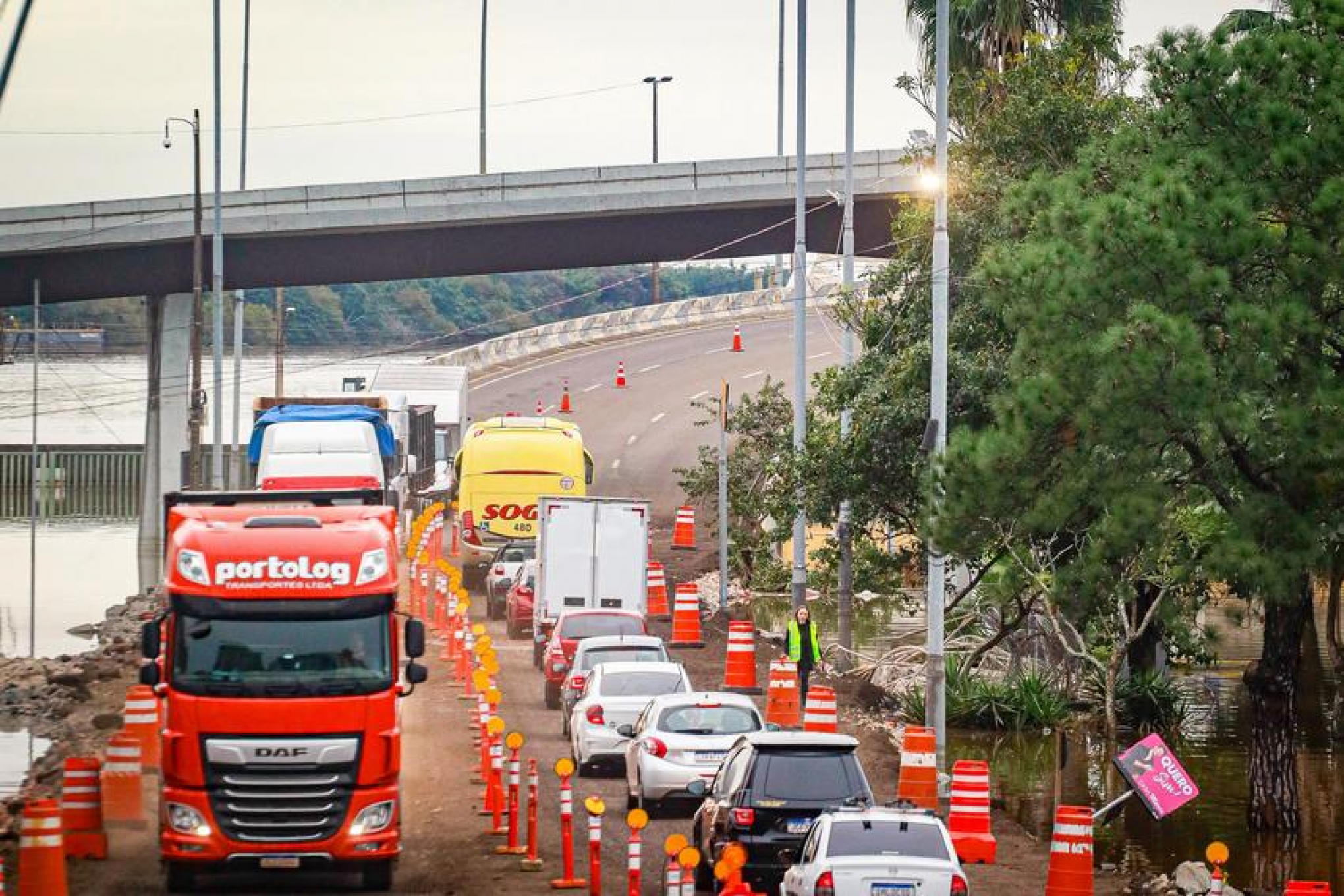 CATÁSTROFE NO RS: Novo corredor de acesso será construído na entrada de Porto Alegre
