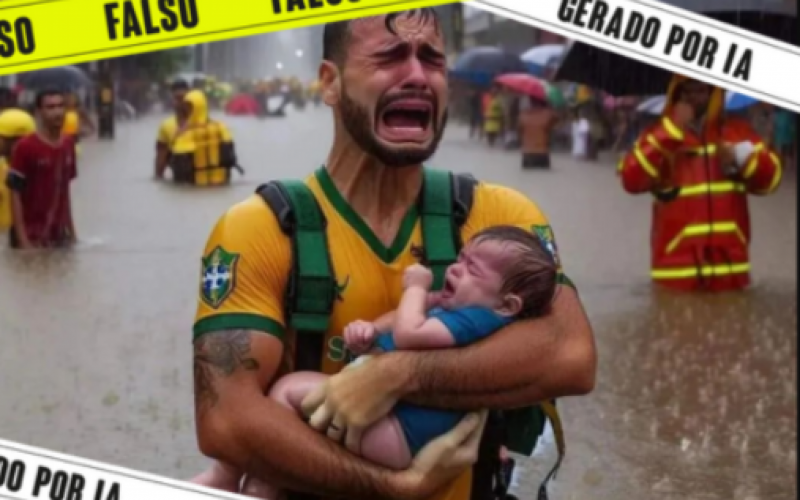 Foto que circula nas redes sociais | abc+