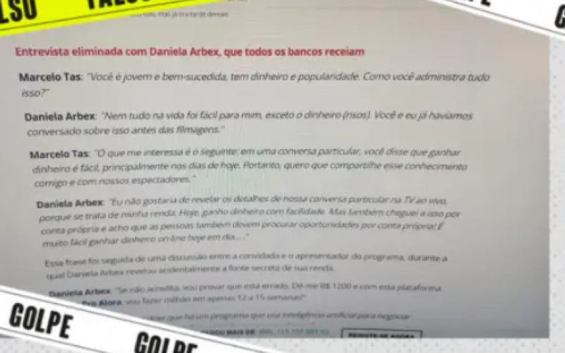 Trecho de conteúdo publicado no site IncomeConfidential  | abc+