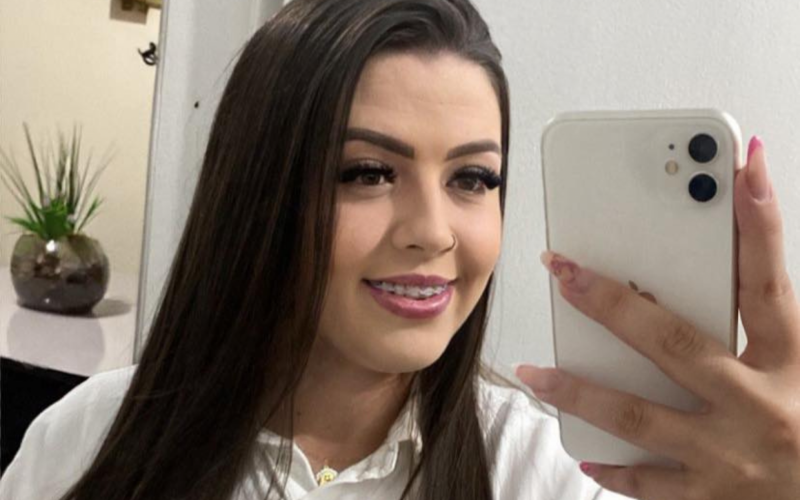 Joice Luzia Scheffer, de 26 anos, morreu no local do acidente na noite do sábado (8) | abc+