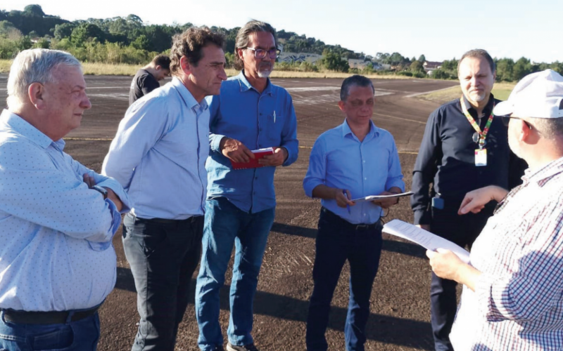 Vistoria no Aeroporto de Canela foi realizada pela Anac e governo federal