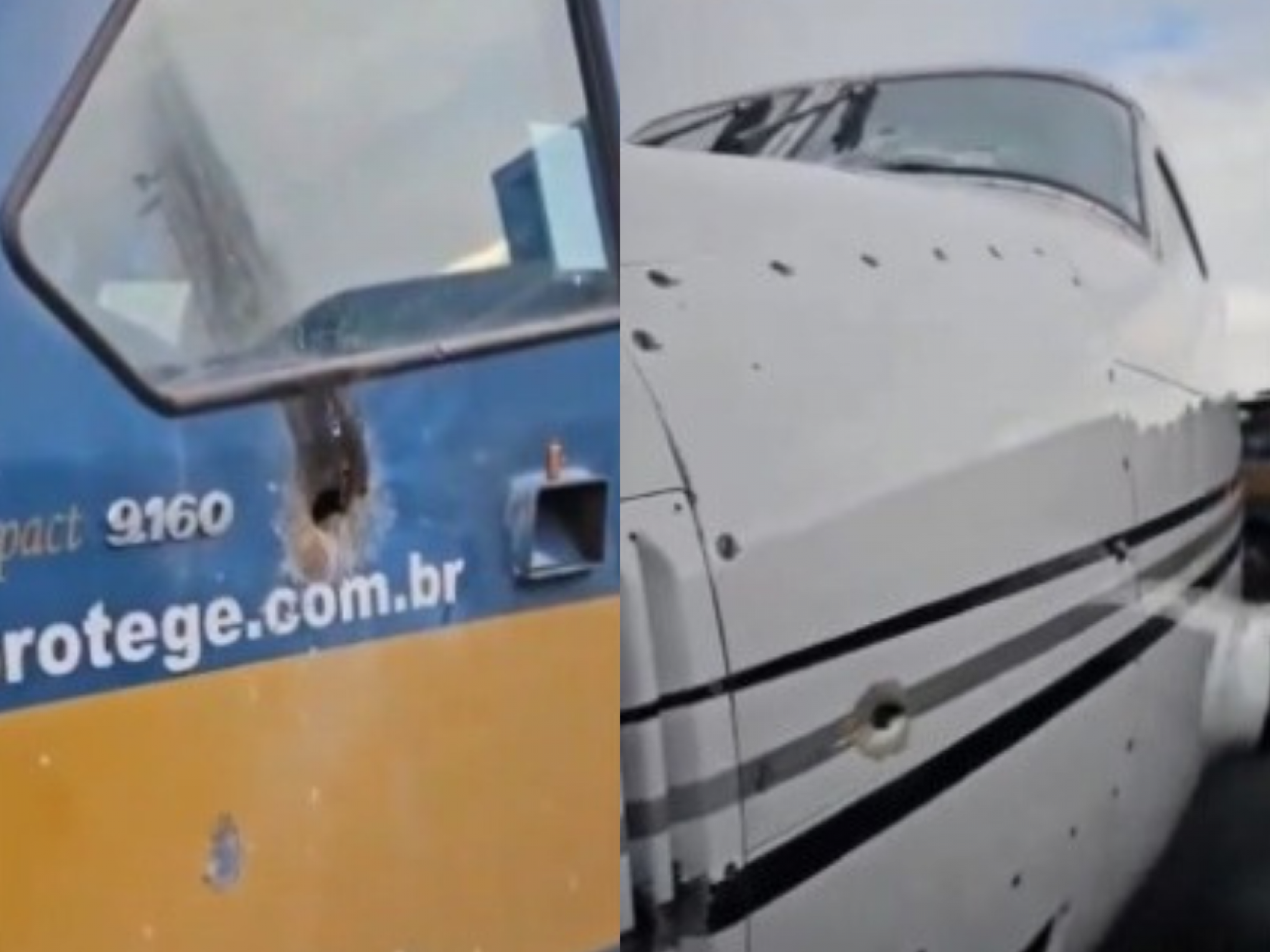 VÍDEO: Avião e carros-fortes são fuzilados durante ataque de assaltantes no aeroporto de Caxias do Sul; veja