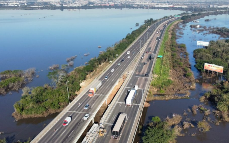 Trecho na free way (BR-290) em Gravataí  | abc+