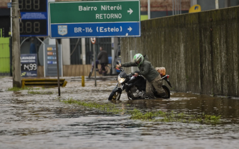 As enchentes durante o mês de maio causaram enorme impacto nos canoenses