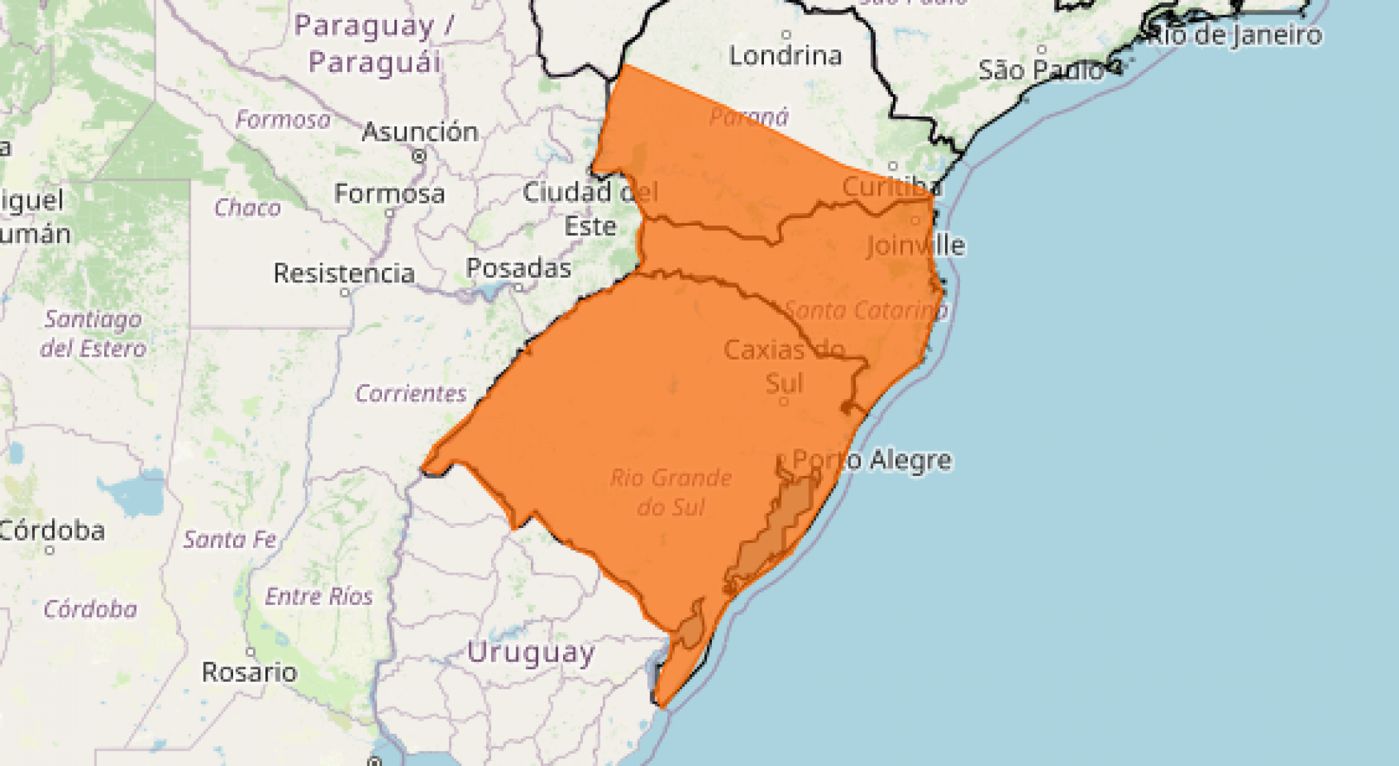 Alerta de onda de frio para o Rio Grande do Sul | abc+