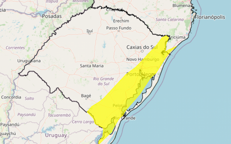 Inmet alerta para vento forte e temperaturas ainda mais baixas no RS | abc+