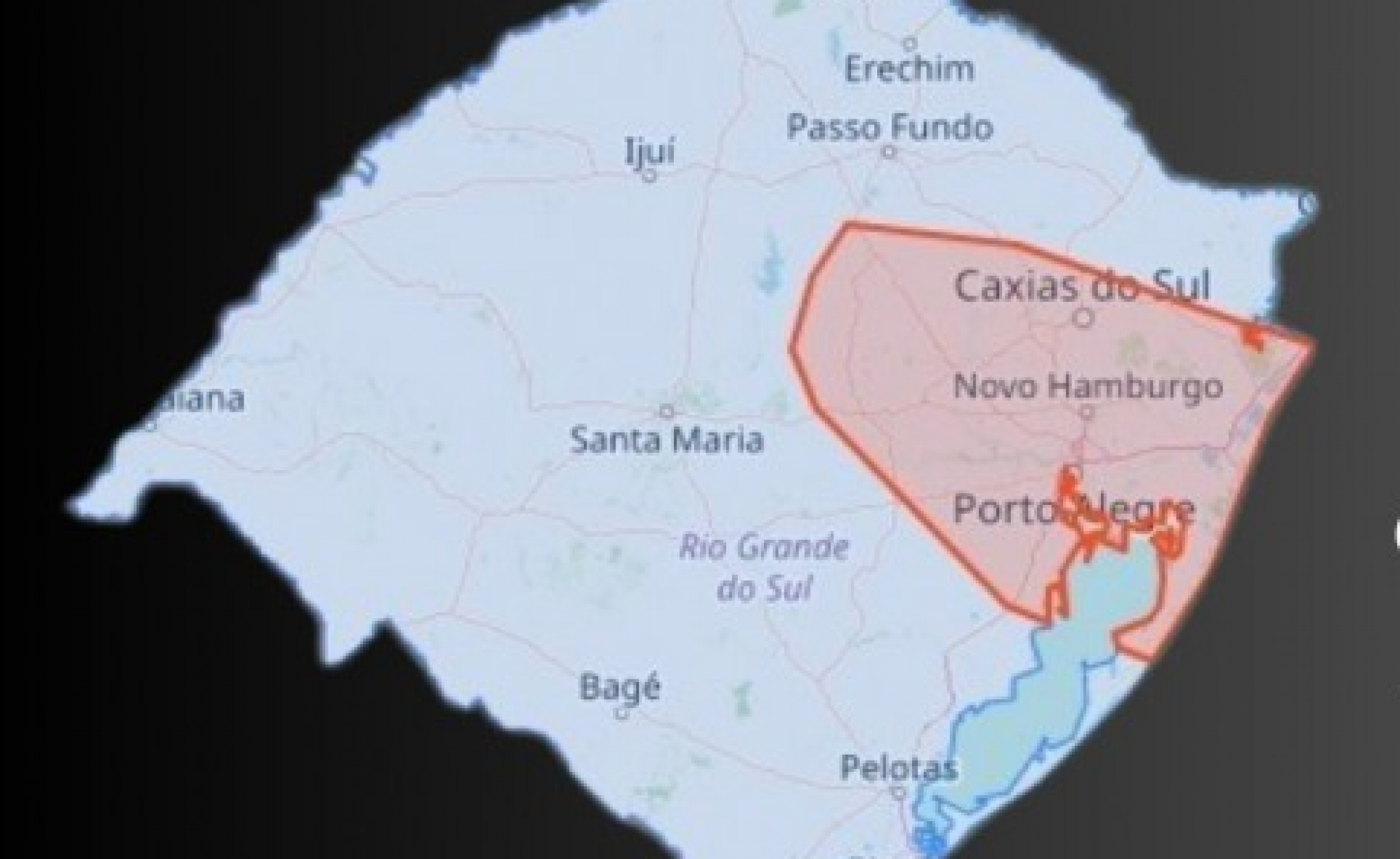 PREVISÃO DO TEMPO: Defesa Civil emite alerta para chuvas fortes em parte do RS