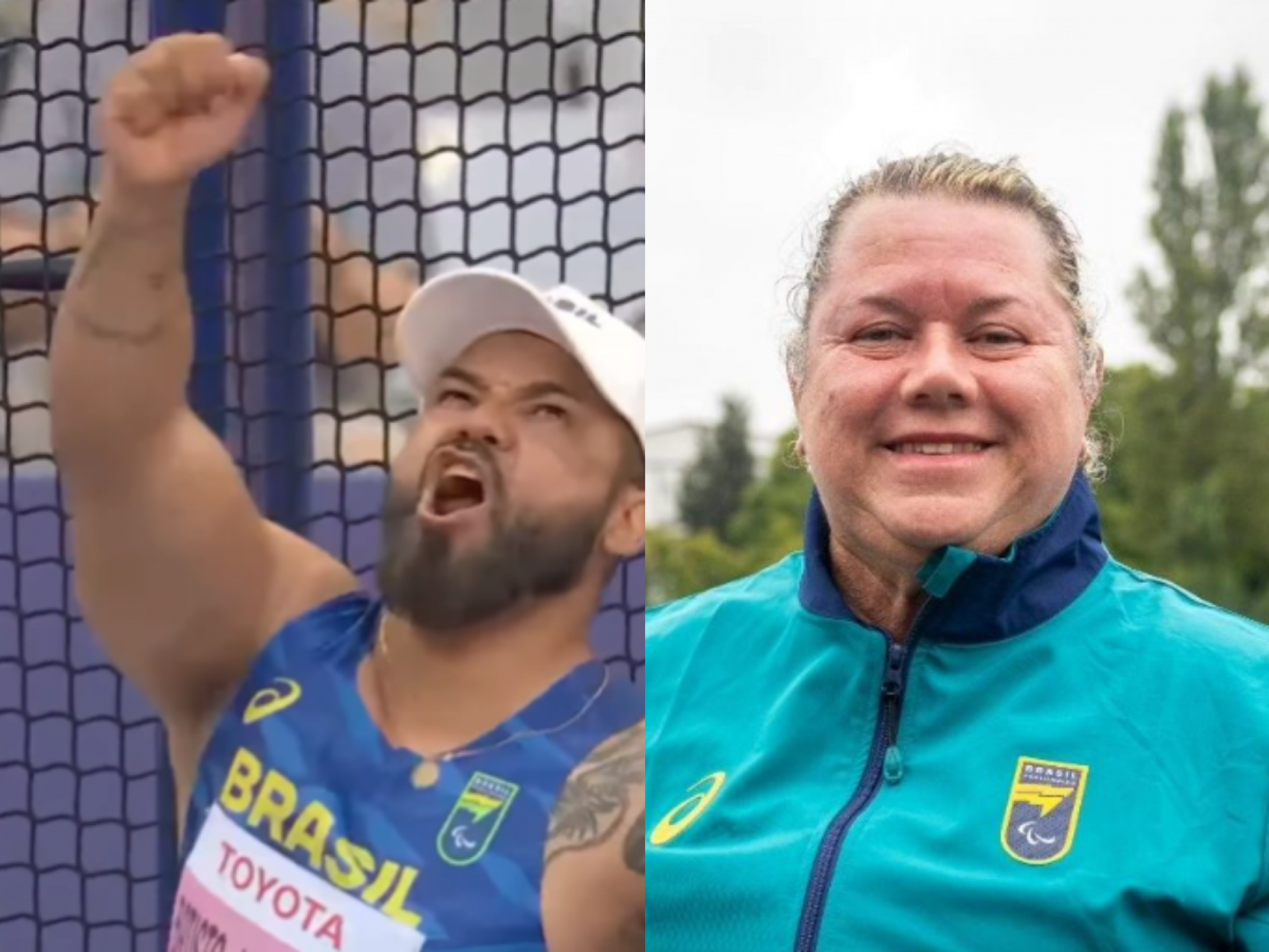 Claudiney Batista e Beth Gomes garantem mais dois ouros para o Brasil em Paris