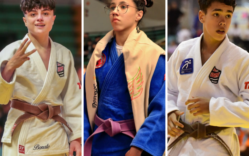 Atletas Arthur Bonato, Anielly dos Reis e Leonardo Beiler estão arrecadando dinheiro para participar do Pan-Americano, em Cuba, em novembro