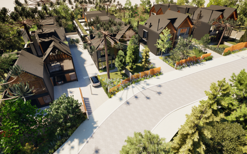 Vilarejo sustentável com 20 casas será construído em Canela