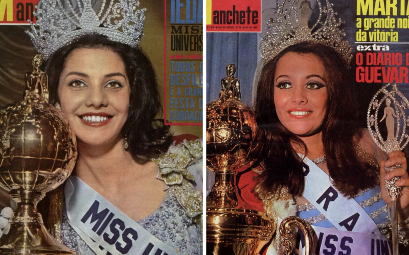  A gaúcha Iêda Maria Vargas, em 1963, e da baiana Martha Vasconcelos, em 1968, foram coroadas Miss Universe | abc+