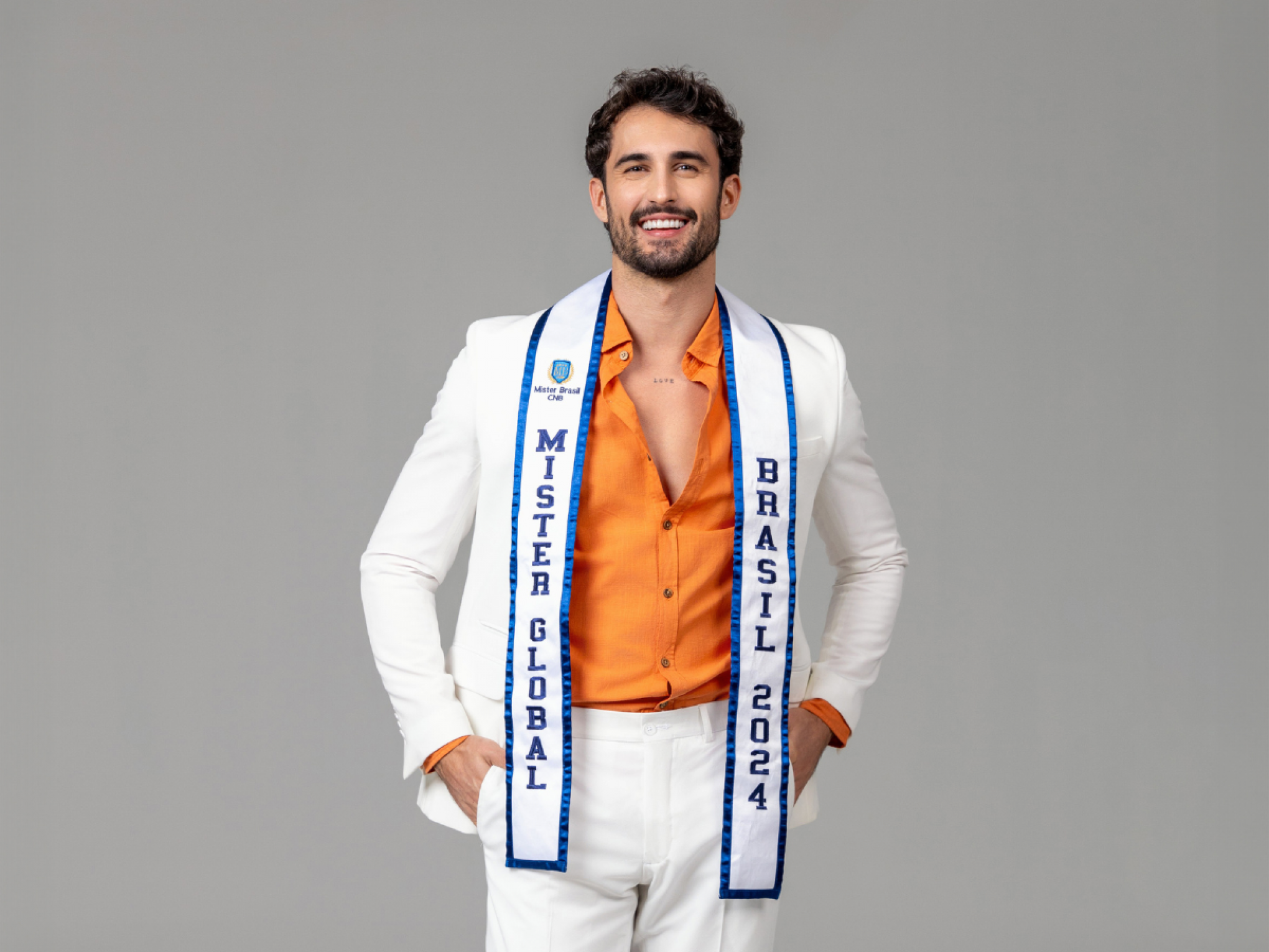 Gaúcho eleito vice-Mister Brasil representa o País em concurso de beleza na Tailândia