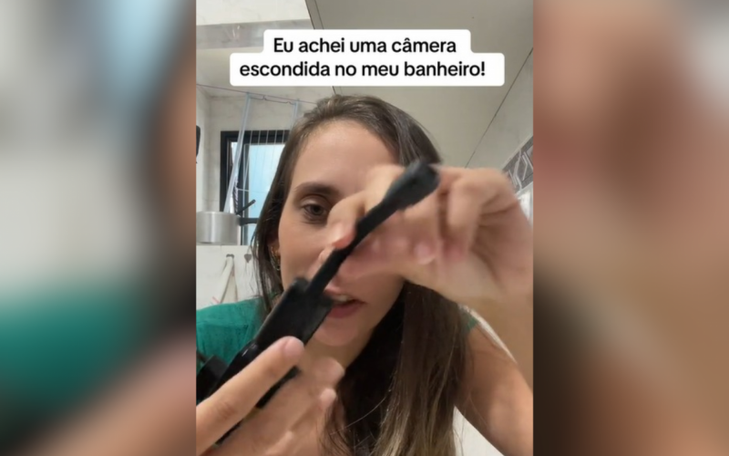 Mulher encontra câmera dentro do banheiro de apartamento onde vive há quatro ano | abc+