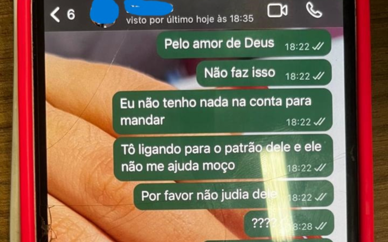 Sequestradores usaram celular da vítima para exigir dinheiro por libertação