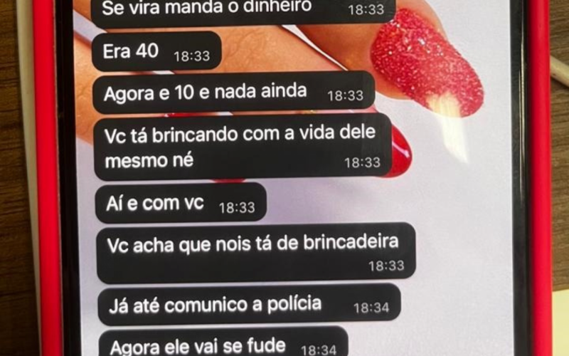 Esposa implora pela vida do caminhoneiro sequestrado em São Paulo