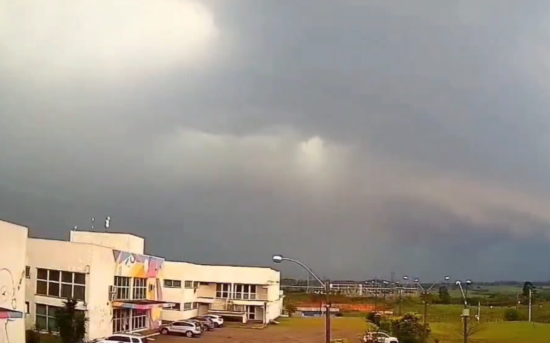 Chegada de temporal em Santa Maria | abc+